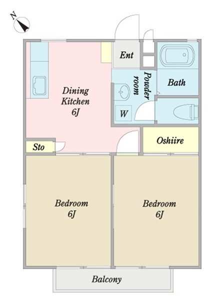 パークビレッジ１番館の間取り