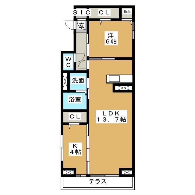 タジェットの間取り