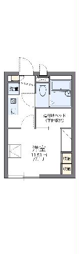 【レオパレス浦賀の間取り】