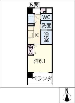 EAST COURT SAKURABASHIの間取り