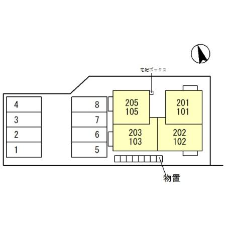 【富山市鵯島のアパートのその他】