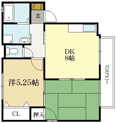 ファミールハイツの間取り