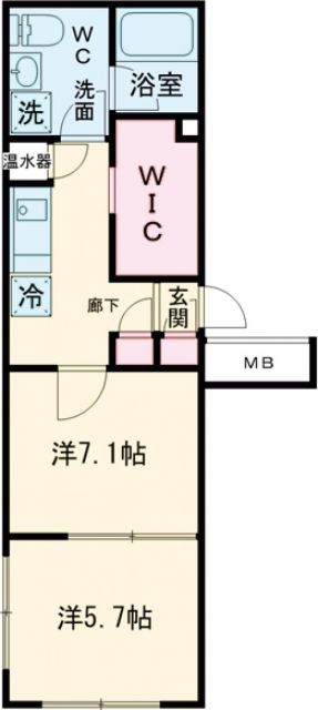 ＴＲＡＤＩＳ西池袋の間取り