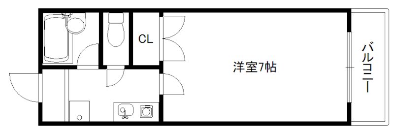 エトワール深草の間取り