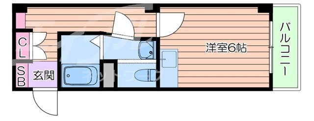 メゾンエフ原町の間取り