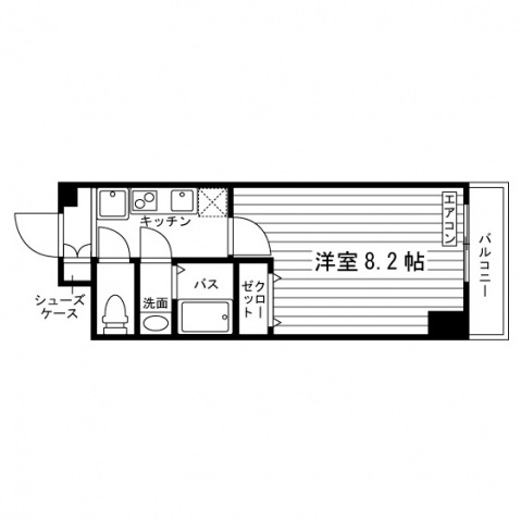 新百合ヶ丘駅前エクシアハイツの間取り