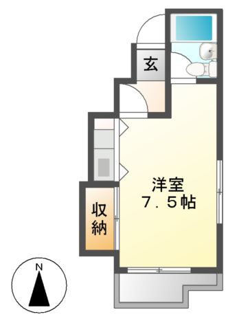 ハイツ桜ケ丘の間取り