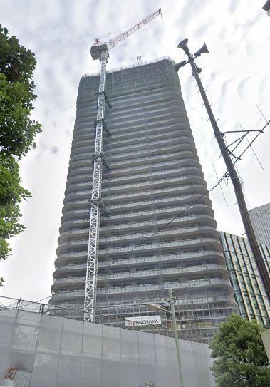 品川区西五反田のマンションの建物外観