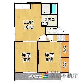 ロイヤルハイツＤ棟の間取り