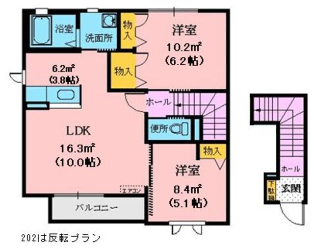 【シャーメゾン・ステラ　Ｂの間取り】