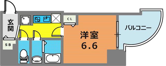 ファステート神戸コンチェールの間取り