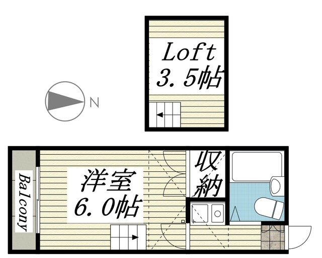 ゼフィランサス吉川の間取り