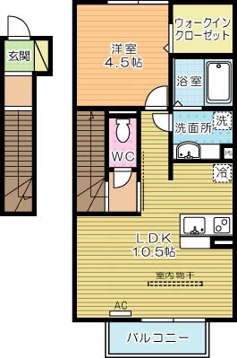 フォルトナ　カーサの間取り