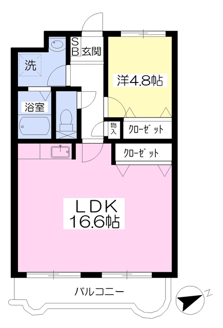 エクセルコートＴ・Ｎの間取り