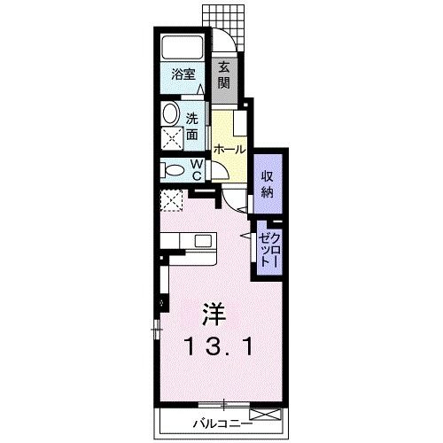 ブルーパイン　II－Ｂの間取り