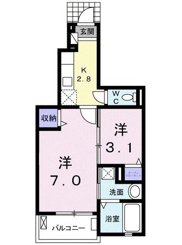 パールメゾン三番館の間取り