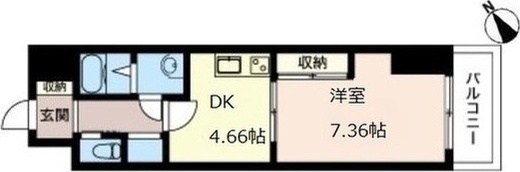 オーキッドレジデンス板橋の間取り