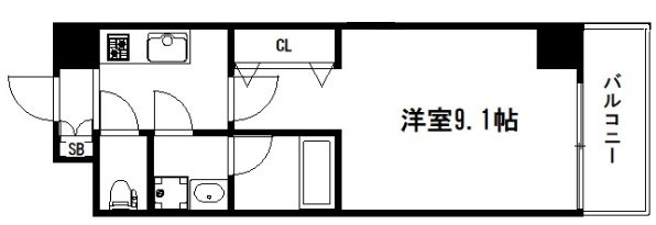 【京都市南区唐橋川久保町のマンションの間取り】