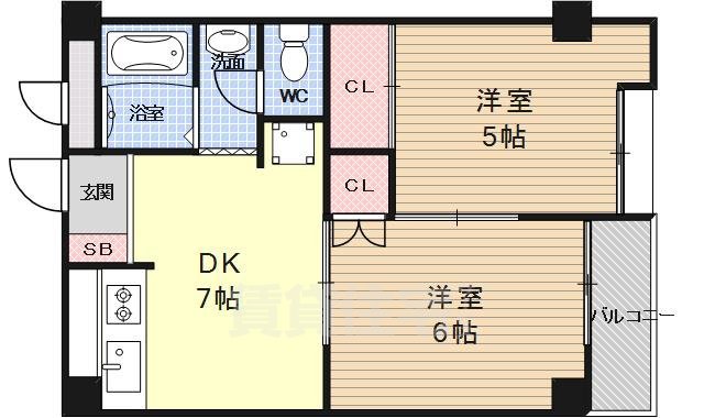 エトワール中村の間取り