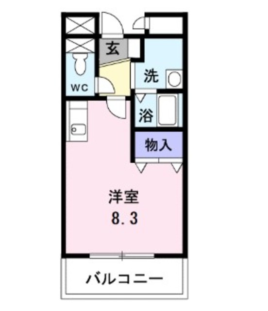 プロムナードメゾン北鎌倉の間取り