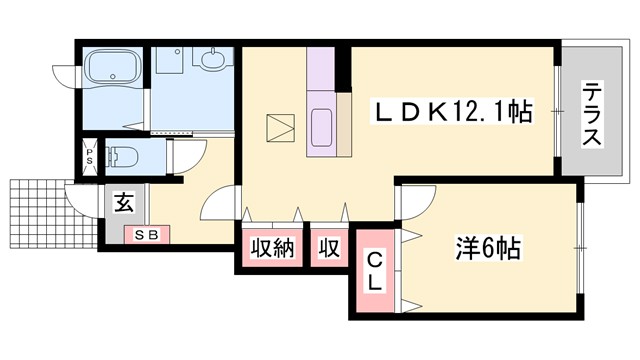 ウィル　ヴェステージ壱番館の間取り