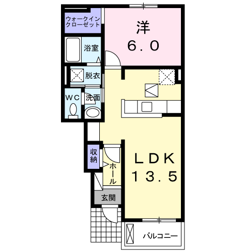 ダンデライオン四番館の間取り