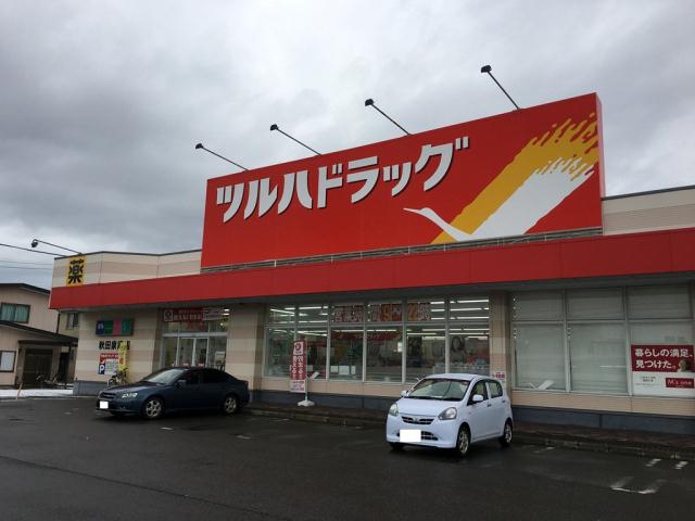 ドラックストア　ツルハドラッグ秋田泉南店（ドラッグストア）まで739m