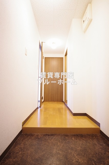 玄関　奥行のある玄関！