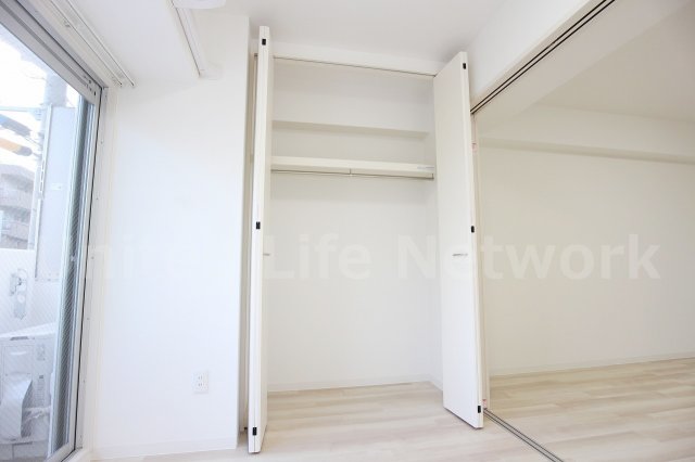 収納　クローゼット付きでお部屋もスッキリ♪