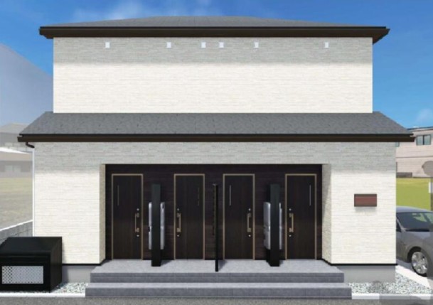 建物外観　外観パースです。