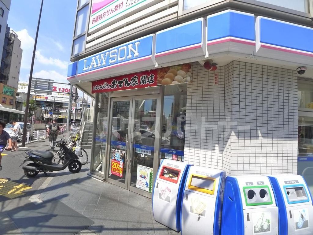 コンビニ　ローソン新小岩二丁目店（コンビニ）まで60m