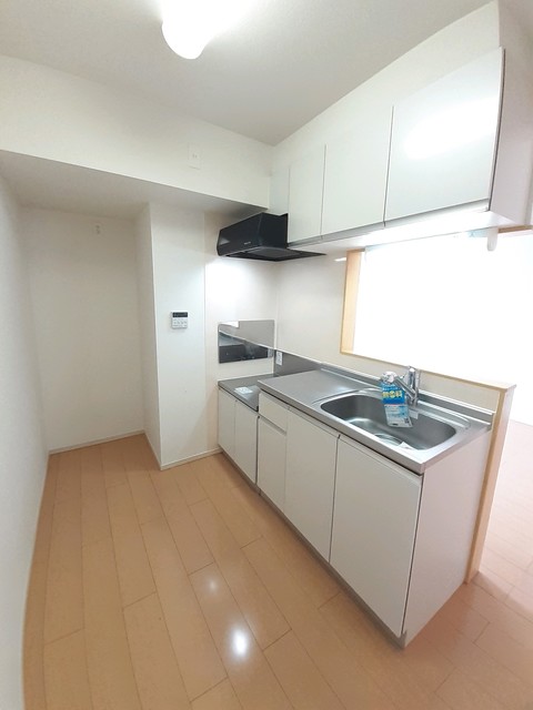 キッチン　2口ガスコンロ設置緒可能です。