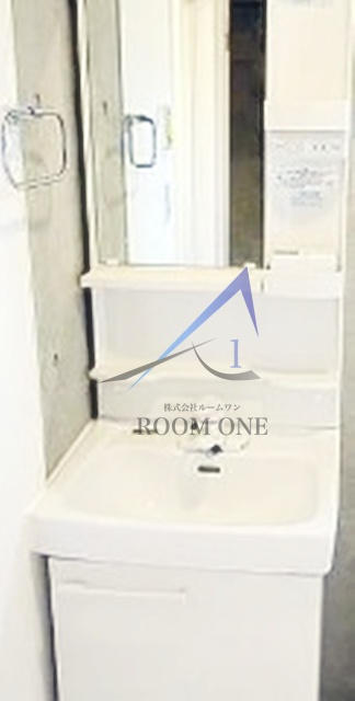 洗面設備　洗面台です。