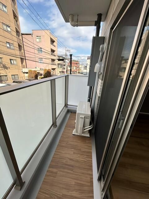 バルコニー　バルコニーがあります