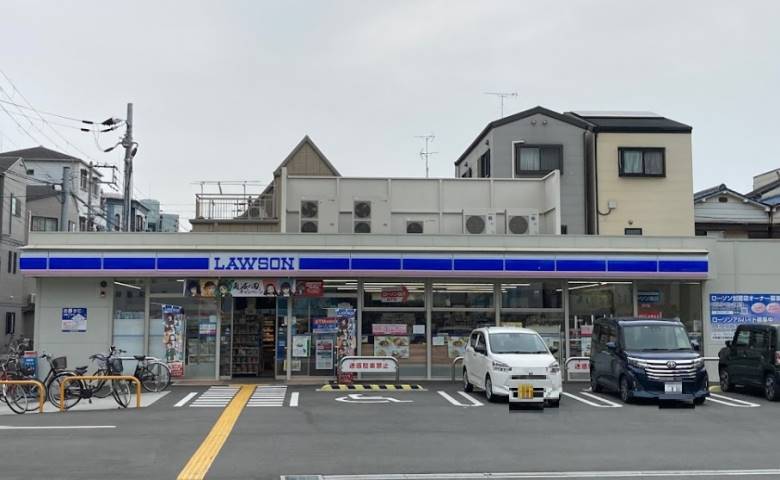 コンビニ　ローソン港区市岡一丁目店（コンビニ）まで341m