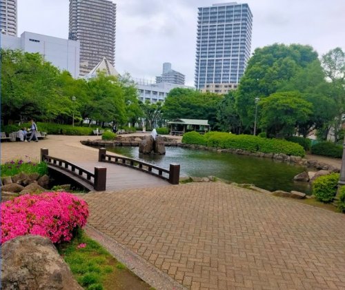 公園　佃公園（公園）まで729m