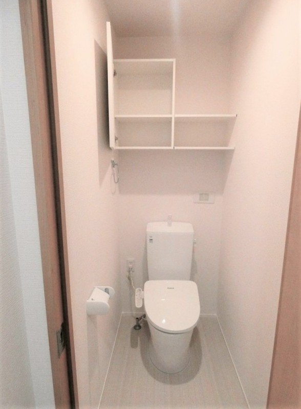 トイレ　ゆったりとした空間のトイレです