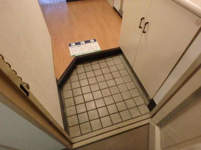 玄関　毎日通る玄関はこちらです