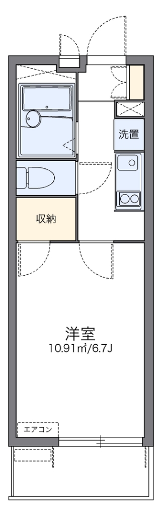 レオパレスT&Kの間取り写真