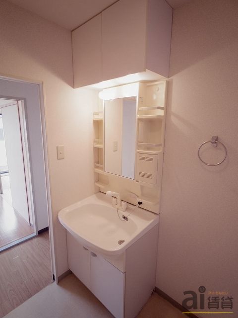 洗面設備　※別号室写真です。