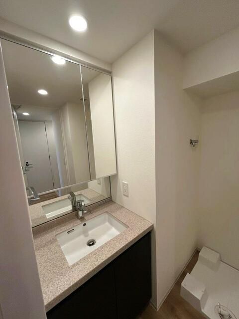 洗面設備　別タイプ部屋　参考写真です