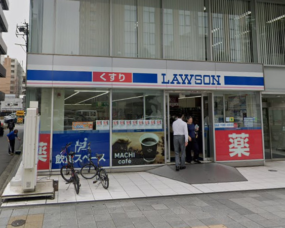 コンビニ　ローソン 名駅納屋橋店（コンビニ）まで94m