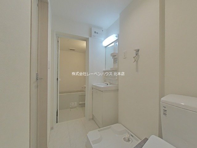洗面設備　レーベンハウス北本店へ　048-590-5757