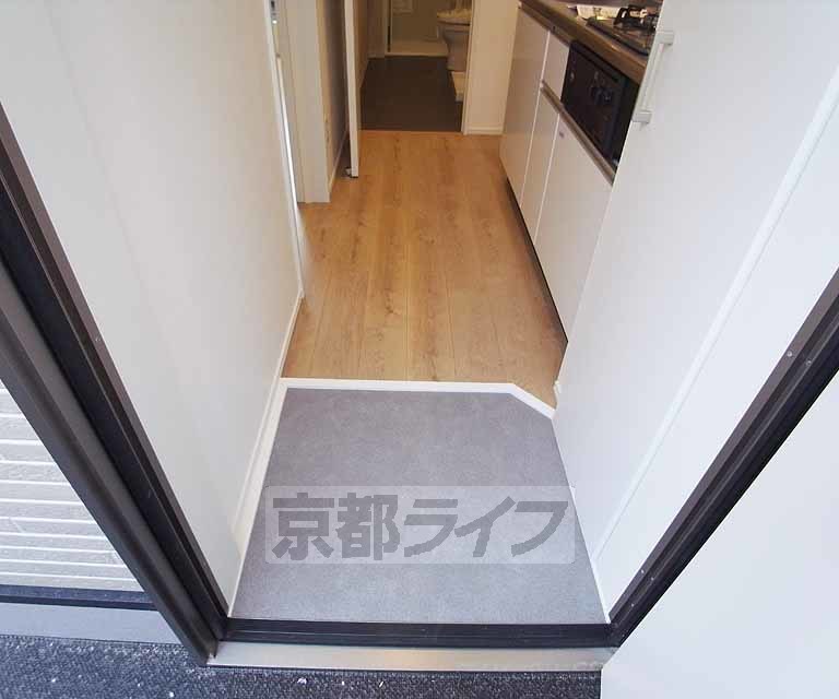 玄関　明るい玄関です