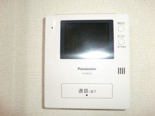 セキュリティ　モニター付きインターホン！