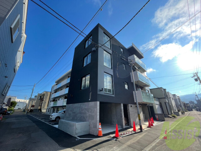 建物外観　札幌市西区発寒１条「ＣｒｅａＲｅｓｉｄｅｎｃｅ発寒南」