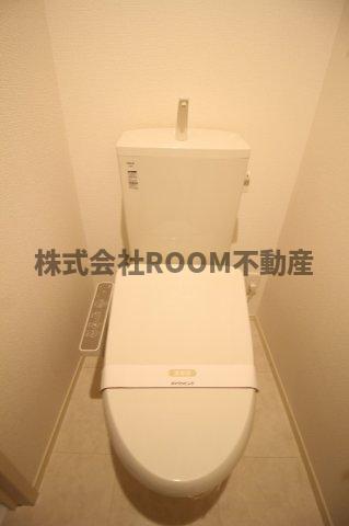 洗面設備　落ち着いたトイレです