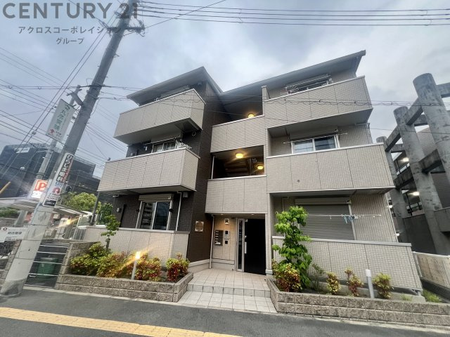 建物外観　オートロック付きで外部からの出入りがなく安心です！