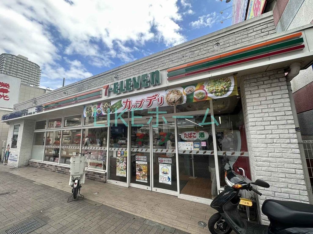 コンビニ　セブンイレブン船橋本町店（コンビニ）まで460m