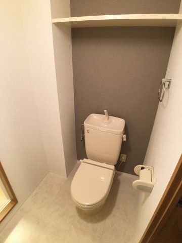 トイレ　ゆったりとした空間のトイレです